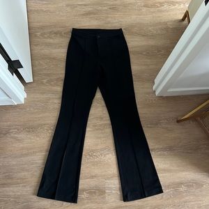 Gap High Rise Bi-Stretch Cotton Twill Flare Pants